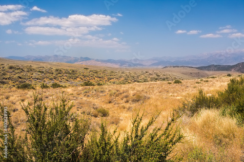 Summer Sierra Nevada landscape in sunny day. California, USA