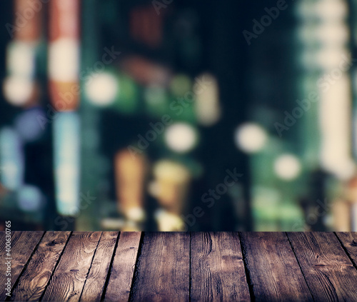 Blurred bokeh background