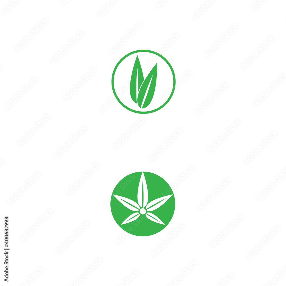 Leaf Logo Template vector symbol nature
