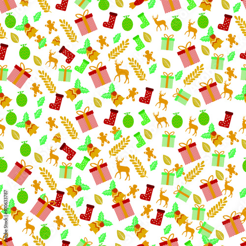 Christmas seamless pattern