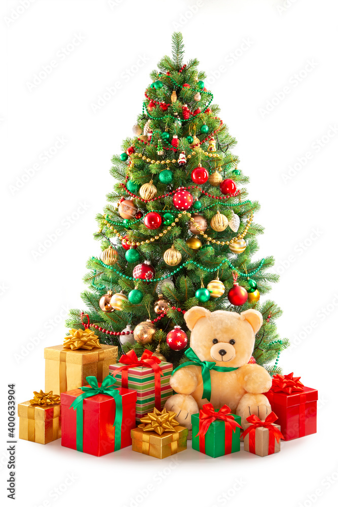 Christmas tree with Christmas tree with