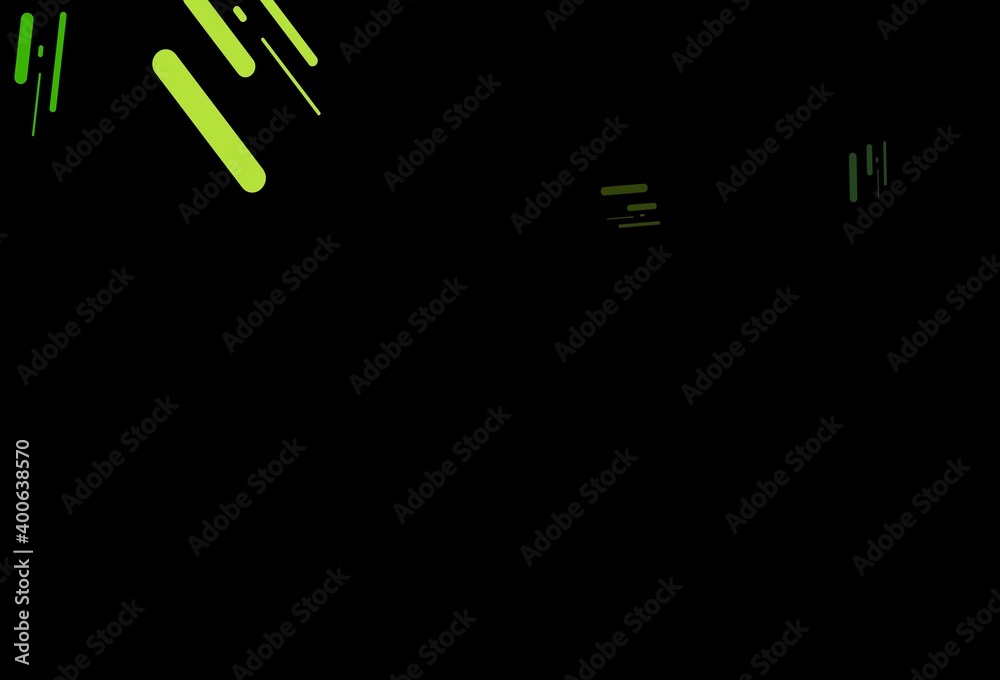 Dark green vector layout with flat lines. Dark green vector layout with flat lines.