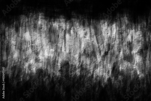 Dark black or white abstract grange texture background illustration. Digital painting
