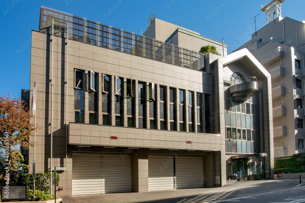 Obraz premium 東京消防庁、麹町消防署