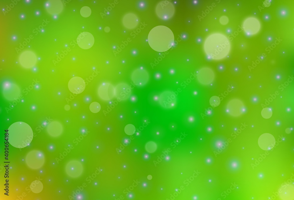 Light Green, Yellow vector backdrop in holiday style. Light Green, Yellow vector backdrop in holiday style.