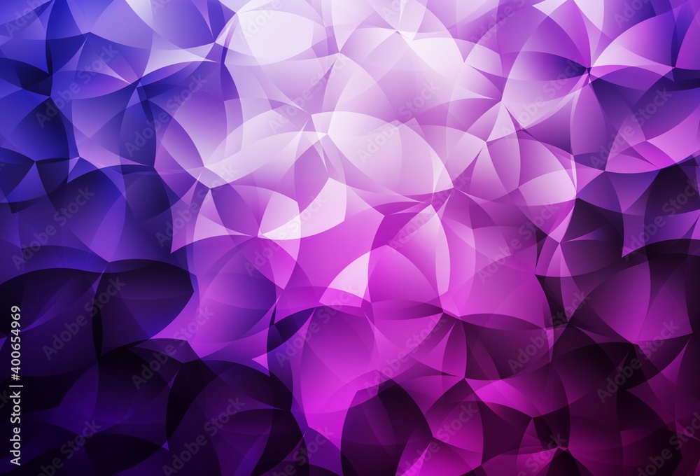 Light Purple, Pink vector low poly layout. Light Purple, Pink vector low poly layout.