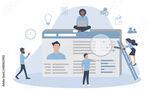 UX Persona Concept - know the customer
