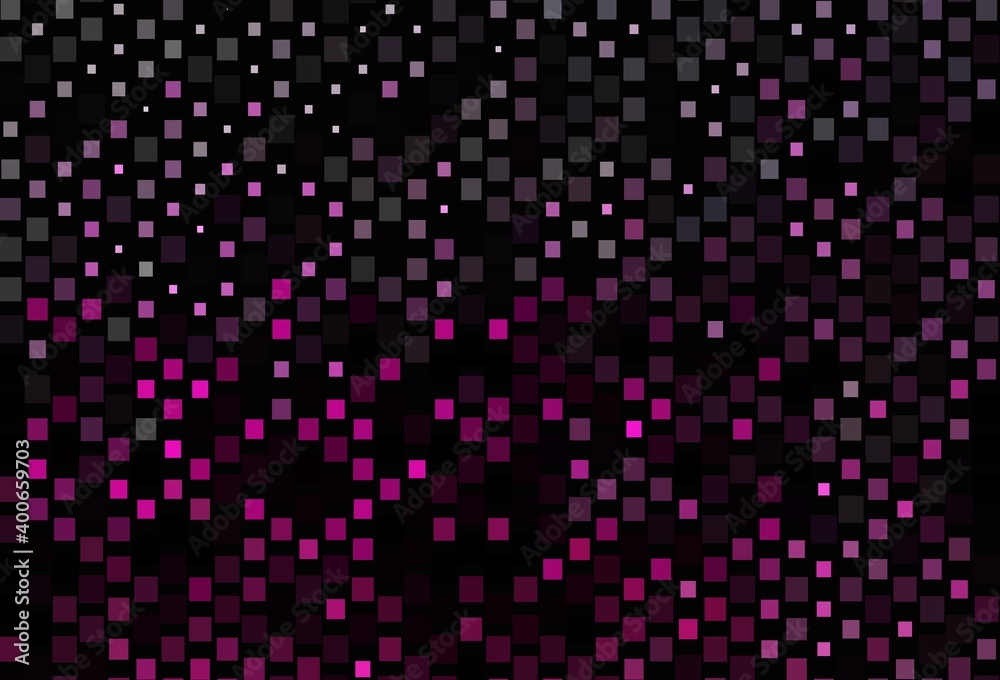 Dark Pink vector texture with rectangular style.