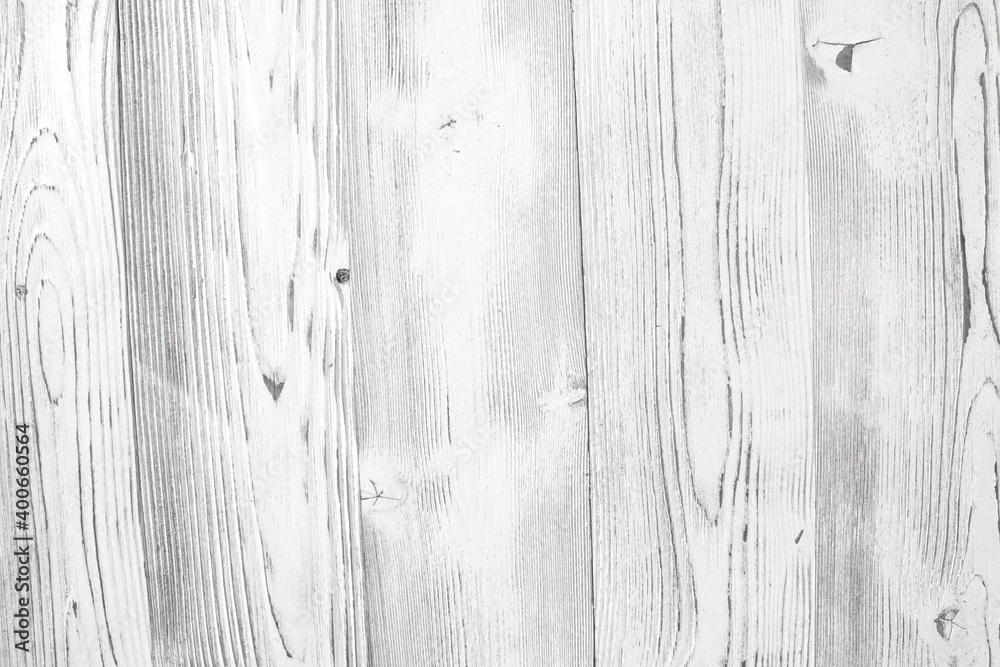 Obraz premium white wood texture table