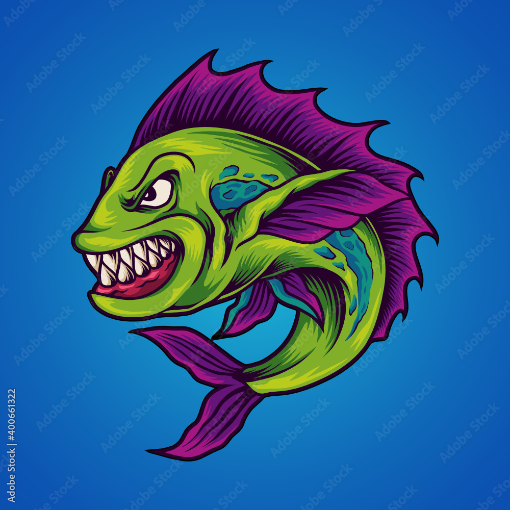 Obraz premium Monster fish 