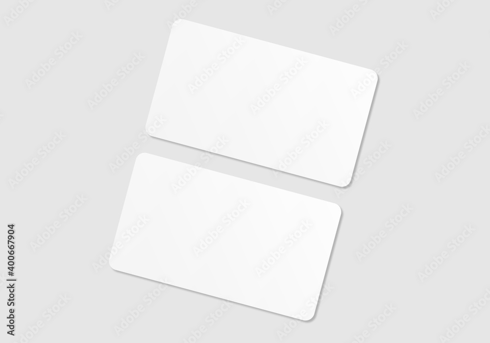 realistic blank business card mockup realistic blank business card mockup
