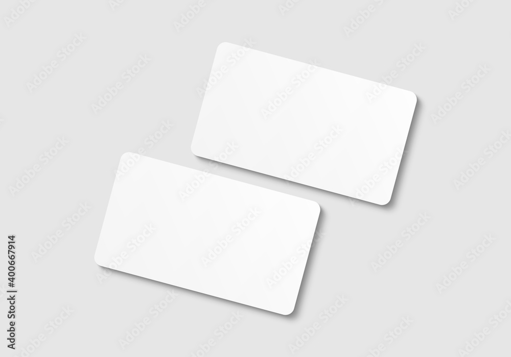 realistic blank business card mockup realistic blank business card mockup