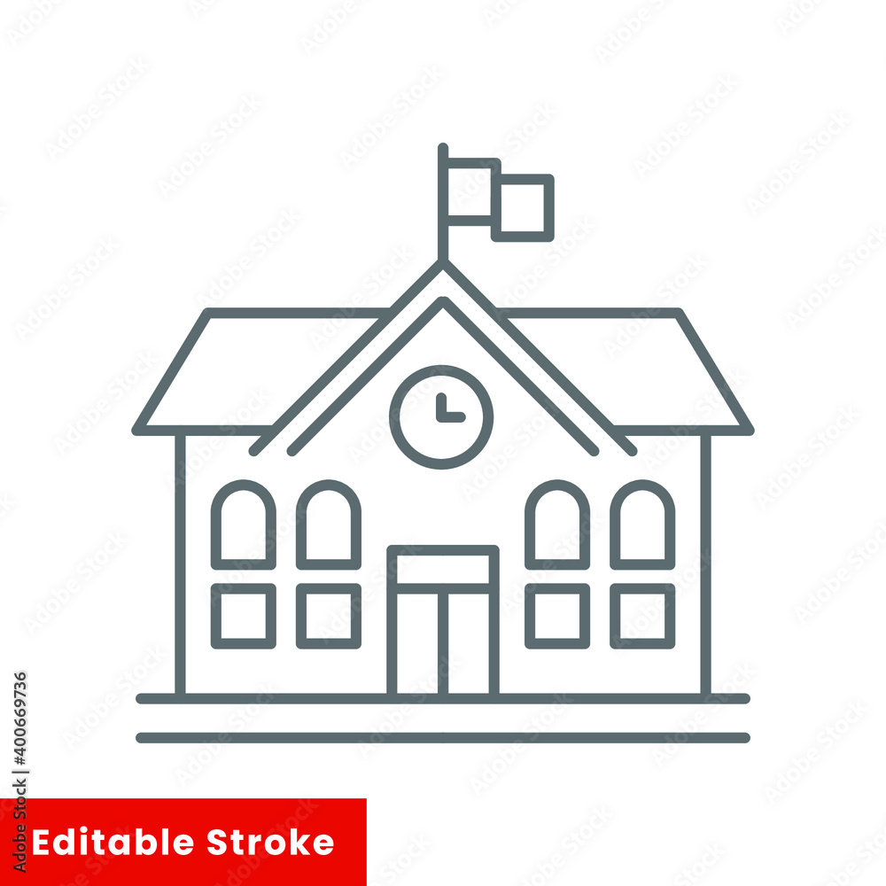 Education and School line icons for building and university sign, vector graphics, a linear pattern on a white background, editable stroke vector illustration eps 10 Education and School line icons for building and university sign, vector graphics, a linear pattern on a white background, editable stroke vector illustration eps 10