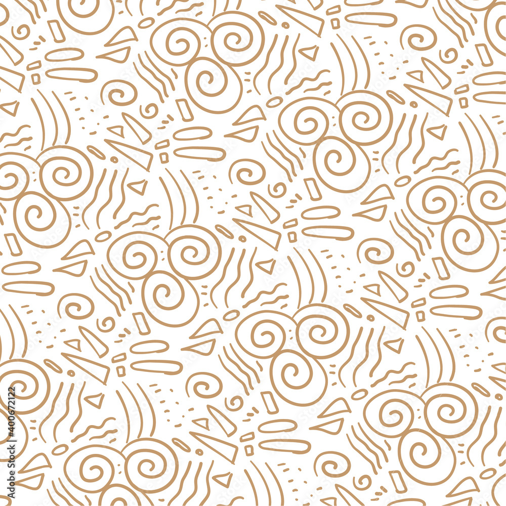 Hand drawn seamless pattern black and white, colour full pattern interior, decoration, wallpaper, pattern product