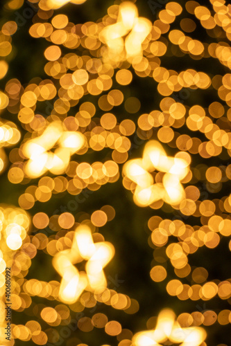Abstract bokeh blur defocus  background.Bokeh background for festival season.
