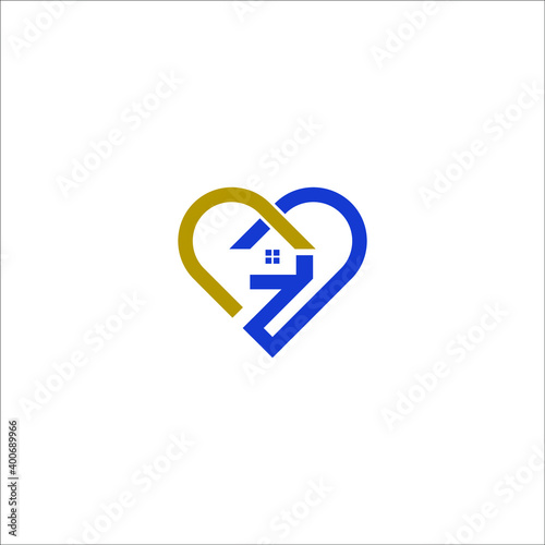 Free Download Home love logo  - GFXLoad