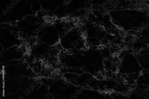 Black marble seamless texture with high resolution for background and design interior or exterior, counter top view. © Tumm8899