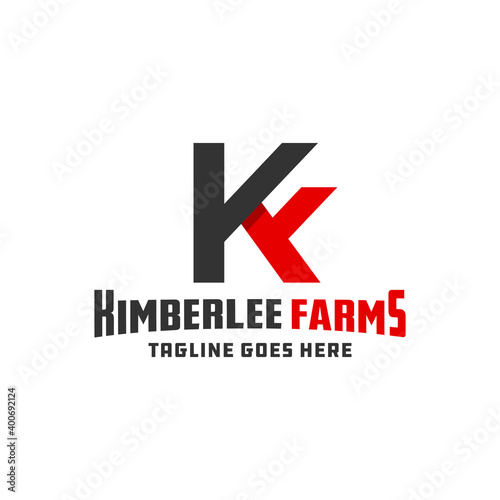 monogram design letter K K