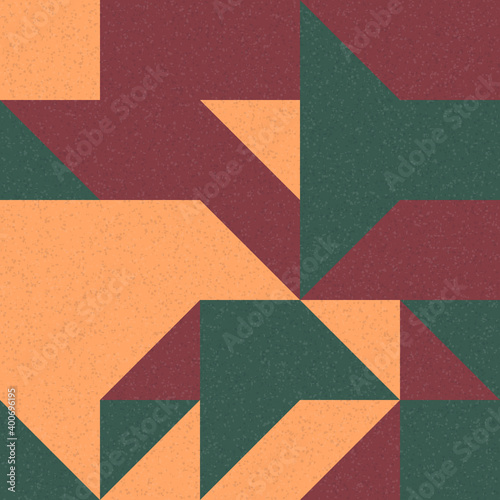 Abstract Geometric Pattern generative computational art illustration