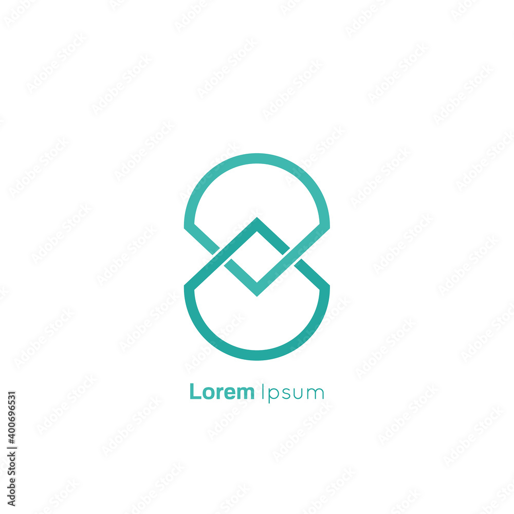 Concept association, alliance, unity, teamwork. Abstract knot vector logo design template. Concept association, alliance, unity, teamwork. Abstract knot vector logo design template.