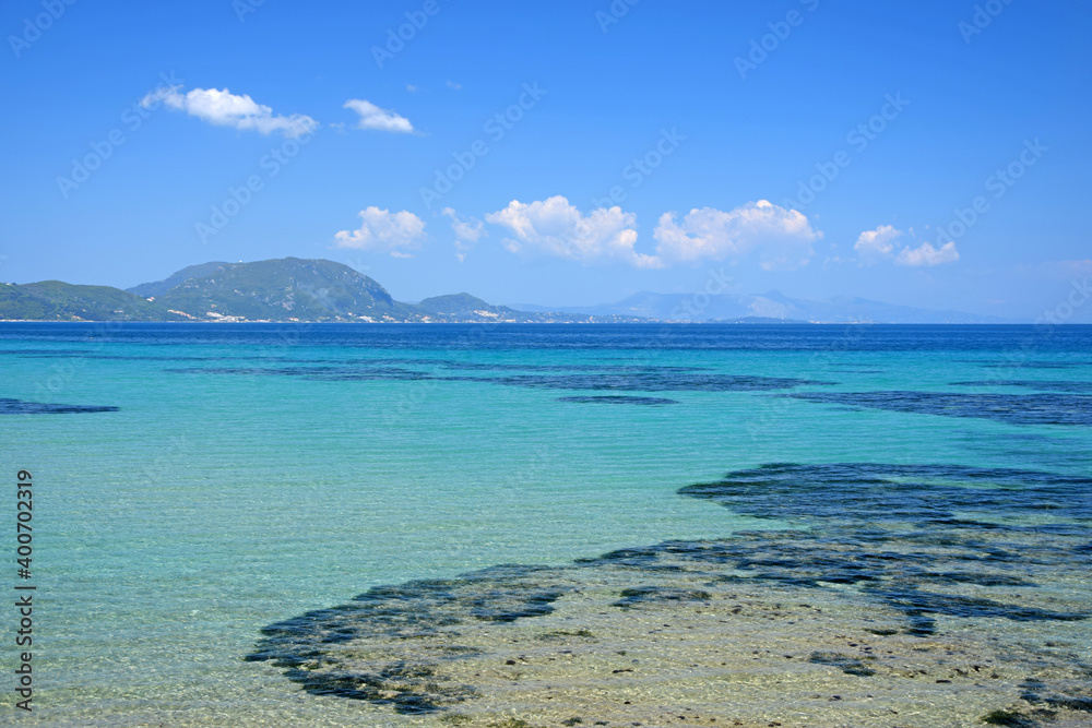 Küste bei Petrites auf Korfu