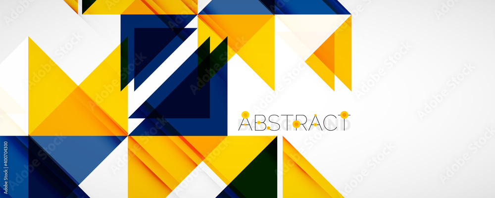 Set of vector triangle geometric backgrounds. Vector illustration for covers, banners, flyers and posters and other designs Set of vector triangle geometric backgrounds. Vector illustration for covers, banners, flyers and posters and other designs