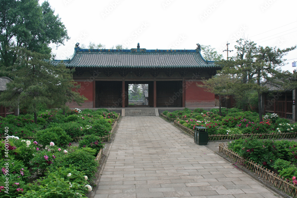 jinci monastery in taiyuan in china 
