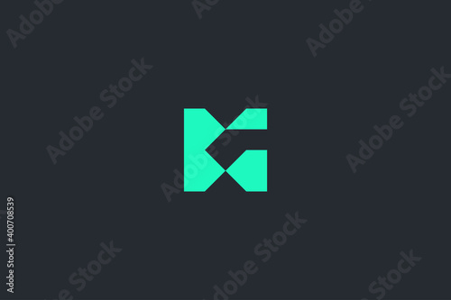 Free Download Minimal Modern Abstract Letter G Dark Background Logo Template - GFXLoad