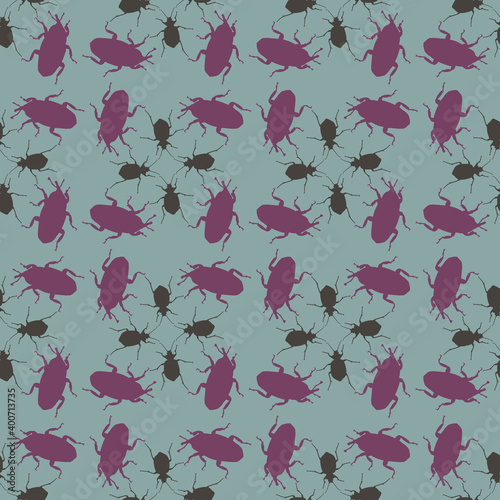 Seamless pattern with bugs....