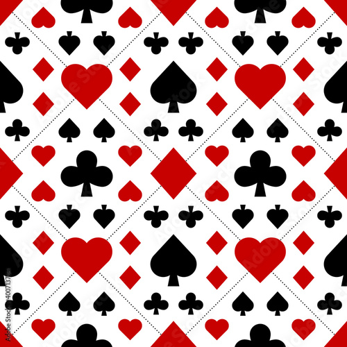 Seamless pattern with Playi...