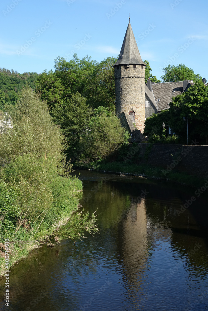 Dill und Dillturm in Herborn