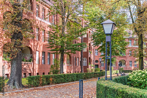 Residential estate Paul-Francke-Siedlung in Berlin, Germany