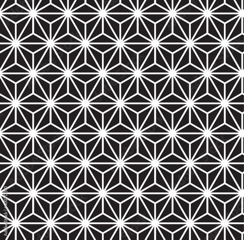 Black and white pattern geometric abstract graphic