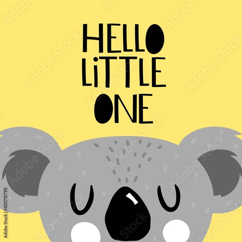 Canvas Print hello little one
