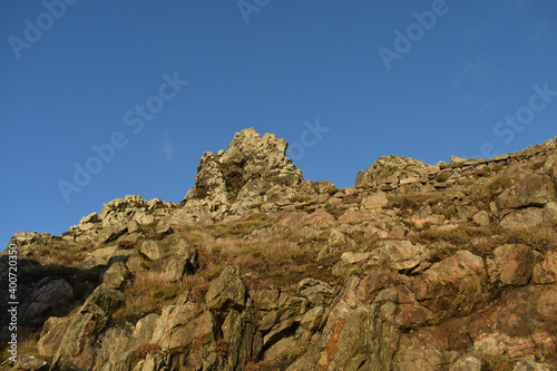 Cliffs at Botallack Cornwall 