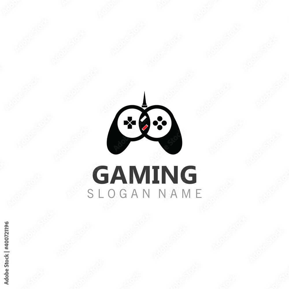 Controller Game Joystick logo image template icon Vector gamer design Controller Game Joystick logo image template icon Vector gamer design