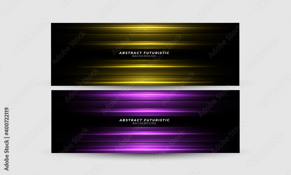 Abstract banner futuristic technology digital background, Abstract art wallpaper. Vector illustration.