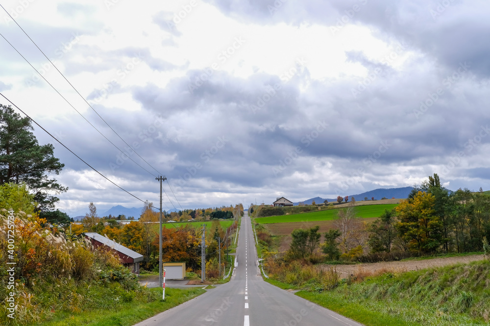 北海道のジェットコースターの路