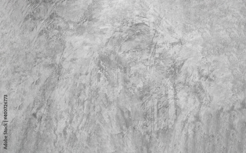 Naklejka premium Old wall texture cement dirty gray with black background abstract grey and silver color design are light with white background.