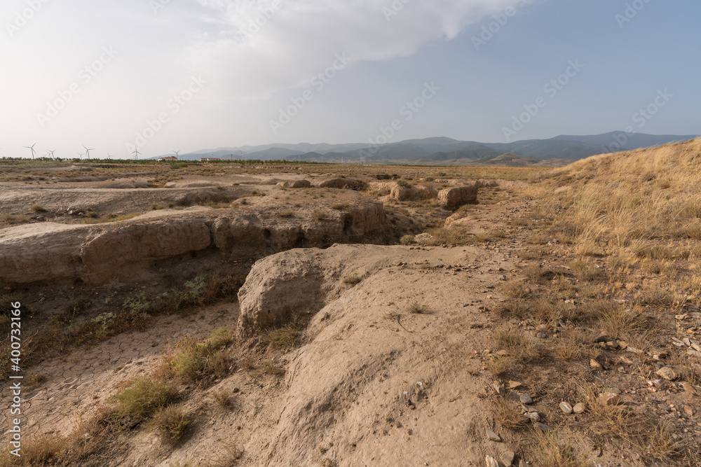 arid landscape in southern Spain