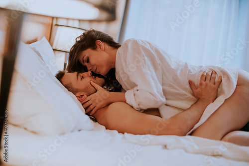 Beautiful young loving coup...