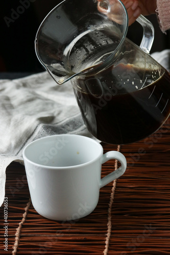 Filter Coffee with dripper