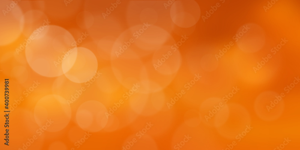Fototapeta premium Vintage bright orange blurred abstract background for creative.