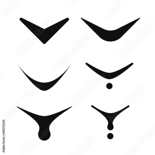 Drop down icon 