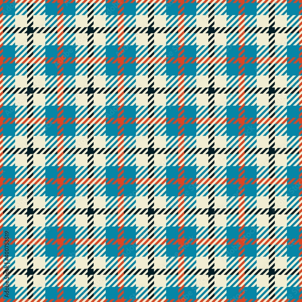 Tartan seamless pattern in multiple colours Tartan seamless pattern in multiple colours