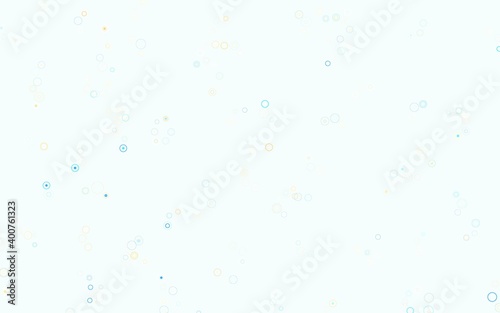 Light Blue, Red vector backdrop with dots.