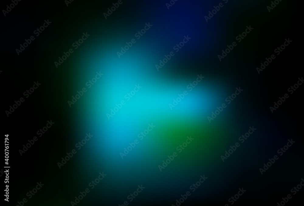 Dark BLUE vector blurred shine abstract background. Dark BLUE vector blurred shine abstract background.