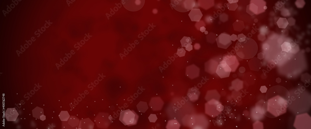 Festive bokeh on a red background. Merry christmas and Happy New Year. Background for the design. Festive bokeh on a red background. Merry christmas and Happy New Year. Background for the design.