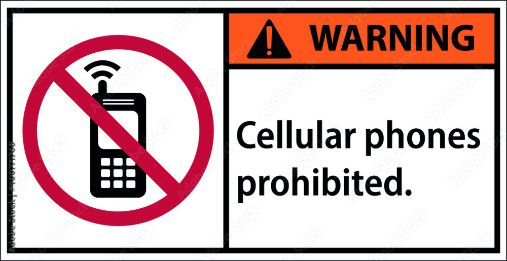 cellular phones prohibited.Draw from Illustration.,Warning sign
cellular phones prohibited.Draw from Illustration.,Warning sign