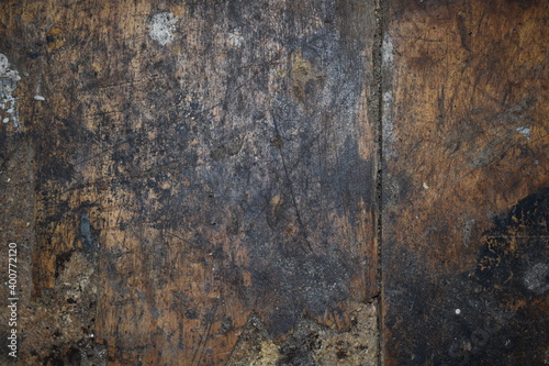 Rough wooden surface 
